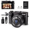 Rollei Camara Digital 5K 64MP Powerflex X8 Dual Lens Camara de Fotos con Zoom Digital