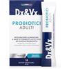 Dx&Vx Probiotici Adulti, Fermenti Lattici Vivi Probiotici, Favorsice l'Equilibrio della Flora Batterica Intestinale, Senza Lattosio e Glutine, Made in Italy, 15 Bustine Orosolubili