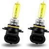 Teguangmei 2x 9005 HB3 Lampadina Alogena 12V 65W Ultra Luminosità 3000K Giallo Lampada Alogena, Adatto per fari per auto fendinebbia Giorno Drive Light DRL