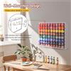 Organizzatore per la conservazione della vernice Craft Paint da 80 griglie,