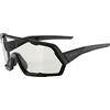 ALPINA Unisex - Adulti, ROCKET V Occhiali sportivi, black matt, One Size