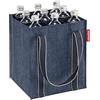 Reisenthel ZJ4113 BOTTLEBAG HERRINGBONE DARK BLUE Borsa sportiva Unisex Adulto HERRINGBONE DARK BLUE Taglia Unica