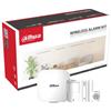 Sricam Italia Dahua Kit allarme antintrusione wireless (frequenza portante 868 MHz) che include: centrale allarme, telecomando e sensori magneticamente e PIR wireless