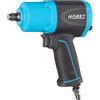 Hazet Avvitatore a impulsi 9012ECO, attacco quadro da 1/2 pollice, coppia di sgancio 1700 Nm, doppio martello ad alte prestazioni, rotazione oraria in quattro fasi