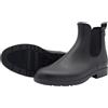 PFIFF Stivali Jodhpur in PVC con fodera interna, stivali invernali foderati, neri, bambini da donna, 35-41, Nero, 36 EU