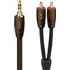 Audioquest Big Sur Jack/RCA 5m - Cavo analogico mini-jack 3,5 mm