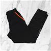 NIKE AIR MAX Pantaloni Uomo NUOVI Tech Utility Cargo Nylon Neri Zip Arancio Tg S