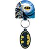 DC Comics Batman Logo Laser Cut Rubber Portachiavi