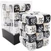 BESCON DICE 36pcs 12mm Positive and Negative Dice Counters Set, Small Token Dice Loyalty Dice Compatible with MTG, CCG, Card Games