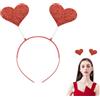YUNHENTONG Cerchietto Rosso Bambina Decorazioni Per San Valentino Cupido Costume Accessori Matrimonio Gadget Matrimonio per Invitati Costume Carnevale Donna Accessori Carnevale