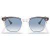 Ray-Ban Occhiali da Sole RB2298 13553F Hawkeye Grigio/Azzurro Unisex 52/21/145