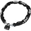 ABUS Combinaz.37RK/70+catena c.lucchetto 14KS 37RK/70/14KS 150CM NER nero