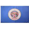 AZ FLAG BANDIERA MINNESOTA 90x60cm - BANDIERA STATO AMERICANO - USA - STATI UNITI 60 x 90 cm - AZ FLAG
