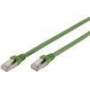 Digitus DK1644APUR01 Cavo, Verde, 1 m, Cat-6A - PUR-Cavo patch