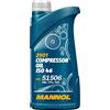MANNOL MN2901-1 Compressore-Olio 1L | Soddisfa DIN 51506 VBL VCL VDL e ISO DP 6521, anche per sistemi idraulici, fino a 220 °C, elevata protezione dall'usura e