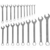 GEDORE Chiave Combinata, Set di 20 Pezzi, 8-32 mm, Inclinata di 15°, Dodecagonale, Profilo UD, Chiave a Cricchetto Combinata, 7-020