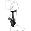 Armerialamanna Vega Holster C2 fondina da caviglia in cordura - C250