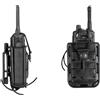 Armerialamanna Vega Holster 8BL19 portaradio polimero regolabile - Wolf Gray