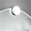 F.a.n Europe Lighting S.r.l. Applique da Specchio Tonda a led 4w Finitura Cromo Diva fan