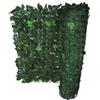 Verdelook Siepe Artificiale in Foglia di Lauro Frangivista 1,5x3 m Verde
