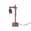 Bertoni Lampione con Piedistallo Bertoni per Presepe e Modellismo 3,5v 5×5×15 cm
