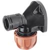 Claber Placca Murale per Irrigazione Giardino Claber d 20 Filetto 1/2 Femmina