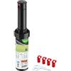 Claber Irrigatore a Turbina Media Gittata con Ugelli Intercambiabili 1 2 Pollice Claber