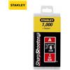 Stanley Black & Decker Punti Tipo a 6 mm Conf 1000 per Graffatrici