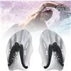 KEUGT Pale Da Mano Da Nuoto,1 Coppia di Mano Paddles Nuoto,Swim Paddle,Pagaia Regolabile Per Nuoto,Pagaia Per Nuoto Mano,Palette Per Allenamento Al Nuoto,Per Accessori Per l'Allenamento Per Adulti Unisex