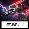 Aereo RC Giocattolo Jet Fighter 6 Canali con Luce per Ragazzi 8-16 Facile Da