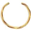 SINGULARU - Bracciale Lina. Bracciale in Ottone con Finitura Placcata Oro 18Kt Massiccio. Taglia Unica. Misura Regolabile. Gioielli da Donna