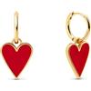 SINGULARU Orecchini da donna Lovely Heart Placcato Oro