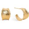 SINGULARU - Orecchini Boho. Ottone con Placcatura Oro 18Kt. Chiusura a Pressione. Gioielli da Donna