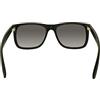 Ray-Ban Occhiali da sole Justin in gomma nera, Moderni RB4165 602488 55
