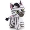 NICI GLUBSCHIS Mankalita, morbida zebra di peluche, da coccolare e con cui giocare, per bambini e adulti, fantastica idea regalo, 15 cm, bianco - 63055