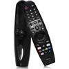 Kryolithm Telecomando Originale per LG Smart TV AKB75855501 - Telecomando Vocale Bluetooth con Alexa Voice e Funzione Puntatore, Sostituzione Universale per Modelli AN-MR20GA MR19BA MR18BA MR650A e Serie TV.