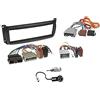 Sound Way Sound-way Kit Montaggio Autoradio, Mascherina 1 DIN, Cavo Adattatore ISO, Adattatore Antenna, compatibile con Chrysler, Dodge, Jeep