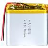 Uxney Batteria agli ioni di litio agli ioni di litio da 3,7 V, 3000 mAh, 105151, con connettore 2 PH, con griglia da 2,0 mm