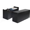 Leuchtturm 371402 Contenitore d'archivio Logik per 40 Coincard Grandi 85 x 125 mm (Non Incluse) Nero, Formato Verticale 300 x 130 x 97 mm