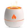 Houdian Diffusore dell'umidificatore dell'aroma della fiamma: effetto di fiamma 3D, diffusore di fiamma a 7 colori, diffusori di olio essenziale da 220ml con spegnimento automatico senza acqua per cas