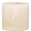Chic Antique - Candela cilindrica rustica Macon, 100% paraffina, lunga durata (Nude, 15 x 15 cm)