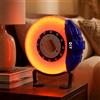 Nezyo Regali per Appassionati di Auto Luce Notturna a LED Ricaricabile a Forma di Disco Freno Lampada Ambientale da Scrivania con Interruttore Touch per Amanti di Auto Compleanno Decorazione Tavola