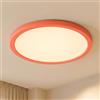 LQWELL® Plafoniera Lampada da soffitto a LED, Lampada da bagno impermeabile IP44 Rotonda Piatta 23W 4000K 2600LM Sottile per Soggiorno Bagno Camera da letto Cucina Seminterrato Ufficio, 300 * 18mm