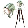 Nautical Replica Hub Bella lampada da terra Home Decor Design Vintage Treppiede Lampada Searchlight Spotlight Teatro Luce