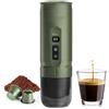 HIBREW H4C Classic - Macchina per caffè espresso elettrica portatile, ricaricabile tramite USB-C, per cialde e caffè macinato, compatta, per casa e viaggio