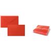 Ellebi - Sadoch Biglietti con busta Ellebi - Sadoch Dresda ''formato 9'' 9x14 cm rosso Conf. 100 pezzi - 8319R