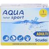 PASQUALI Srl Aqua Sport Adult Filtro Auricolare Classic Schiuma Taglia L 1 Coppia Adulti
