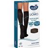ITALSILVA COMMERCIALE Srl Calza Uomo Filato Q-Skin 140 Denari Blu Taglia M - Compressione Graduata