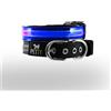 Petty Collare Biothane LED Blu L - Sicurezza Totale 500m