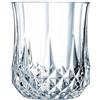 Cristal D'Arques 23 cl - Longchamp Bicchiere Vino Rosso in Vetro - Set 6 Pezzi